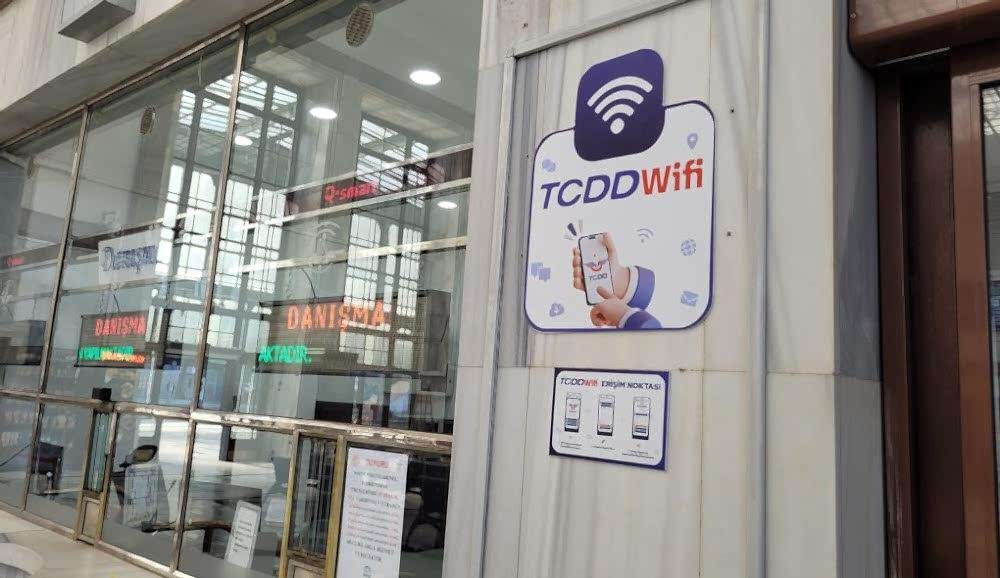 GAR VE İSTASYONLARDA ÜCRETSİZ Wi-Fi