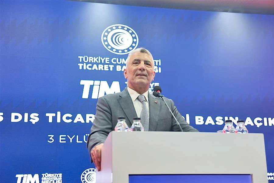 TİCARET BAKANI ÖMER BOLAT, AĞUSTOS AYI DIŞ TİCARET VERİLERİNİ AÇIKLADI