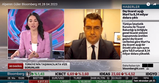 Alperen Güler Bloomberg HT 28.04.2023