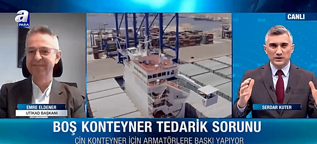 UTİKAD Başkanı Emre Eldener APara Tv Canlı Yayın 25.02.2021