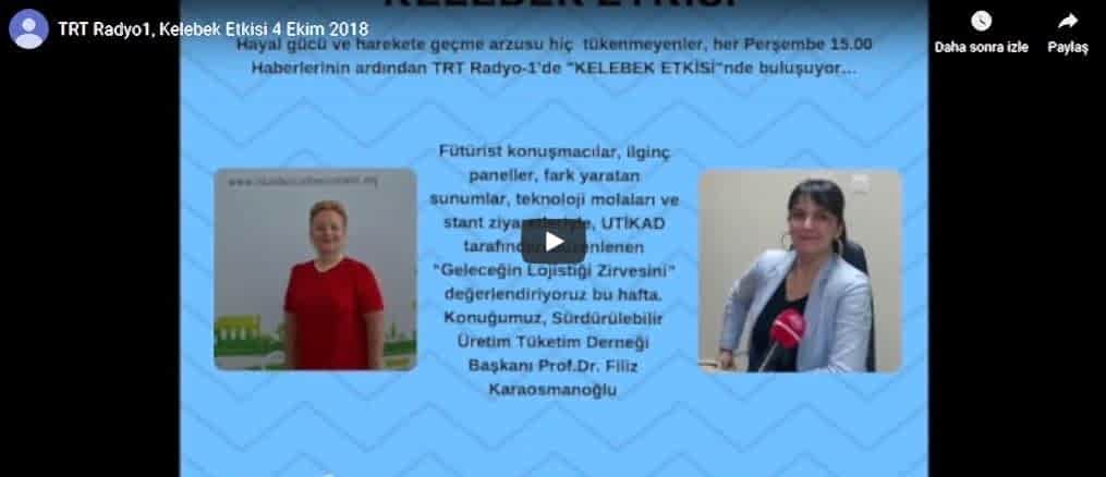 Geleceğin Lojistiği Zirvesi-TRT Radyo1-Kelebek Etkisi 