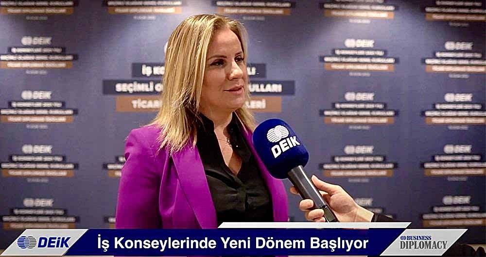 DEİK Lojistik İş Konseyi Başkanı Ayşem Ulusoy Mavi Mikrofon