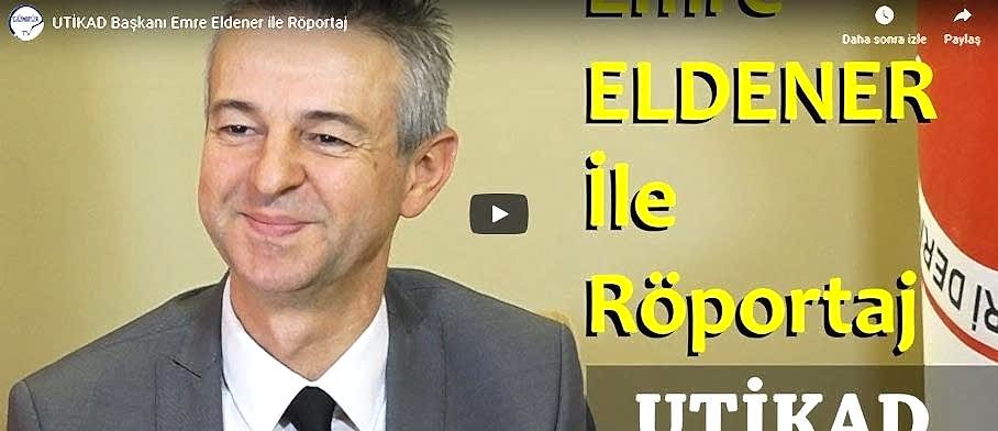 UTİKAD Yönetim Kurulu Başkanı Emre Eldener Gümrük Tv Röportajı