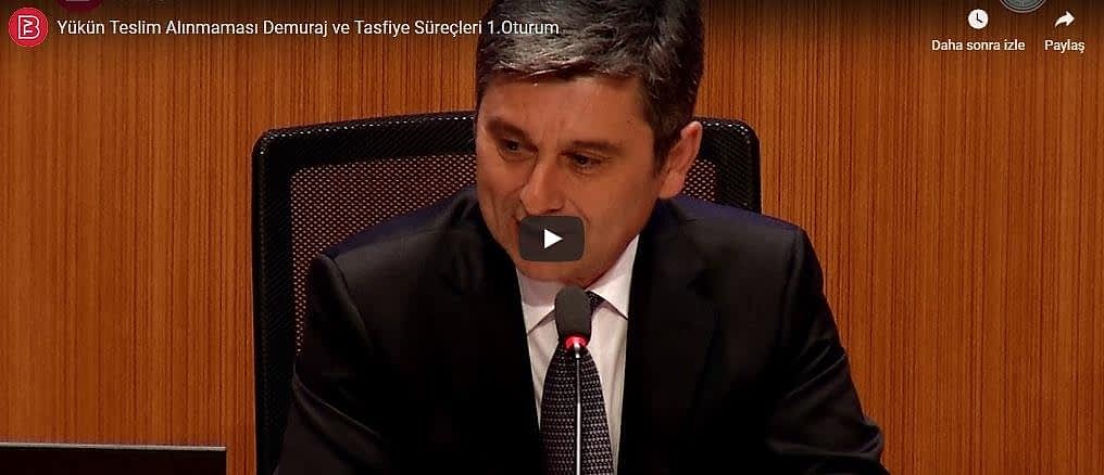 Yükün Teslim Alınmaması Demuraj ve Tasfiye Süreçleri 1.Oturum